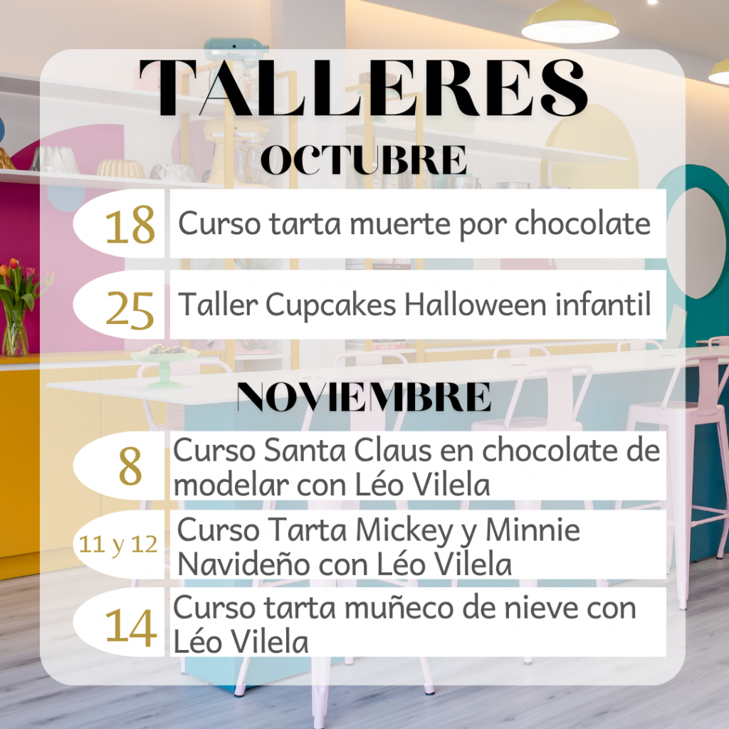 TALLERES DE REPOSTERIA EN GRANADA