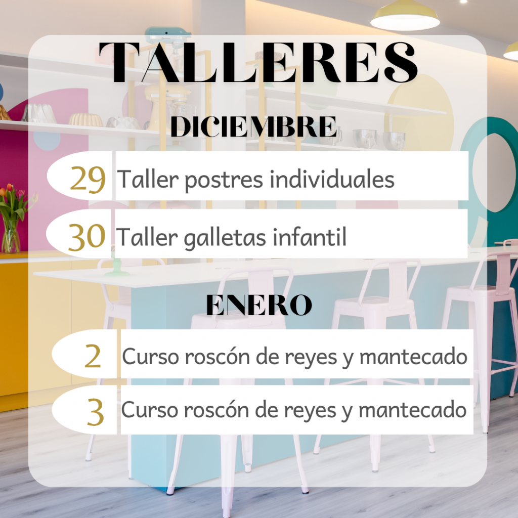TALLERES DE REPOSTERIA EN GRANADA
